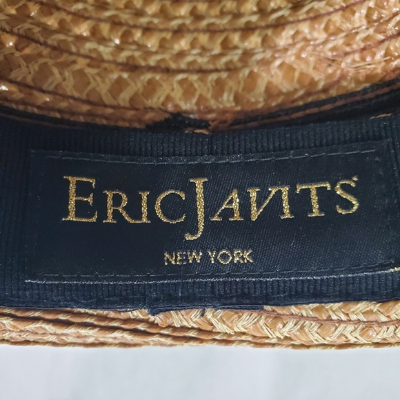 Eric Javits Squishee Straw Fedora - Picture 12 of 16